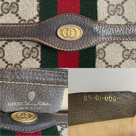 🔴SOLD🔴Gucci Ophidia Web clutch crossbody bag - Picture 6 of 16